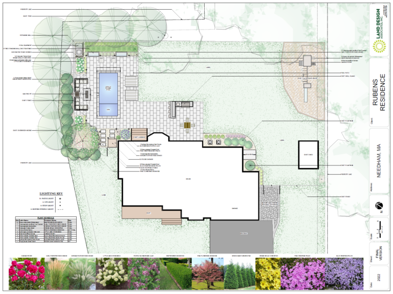 Landscaping Project in Needham, MA - Sit & Stay a While | Land Design ...